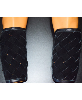 Leather Woven Armguards